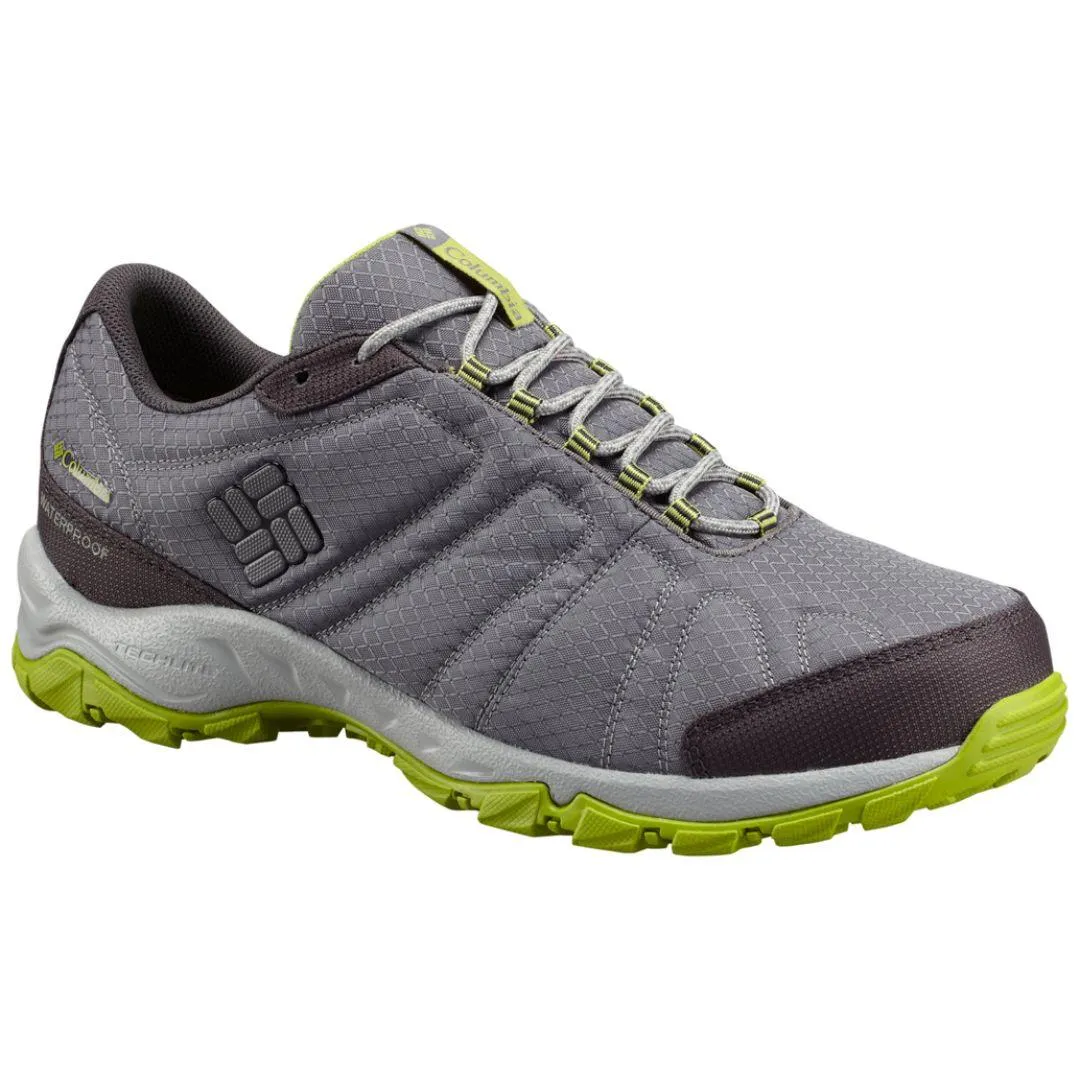 Columbia Men Grey FIRECAMP WATERPROOF Natural Grip