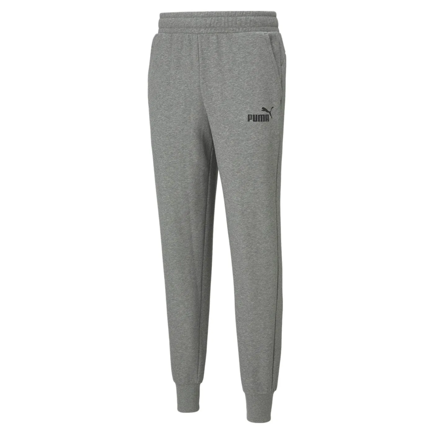 Active Wear Pants Puma pantalone sportivo da uomo Lungo in Jersey ESS Logo 586716 03 grigio medio