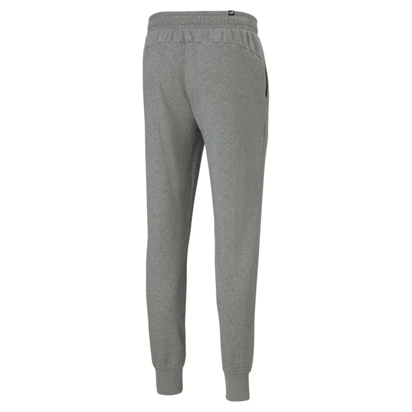 Durable Stitch Lines DynamicFitSystem Puma pantalone sportivo da uomo Lungo in Jersey ESS Logo 586716 03 grigio medio
