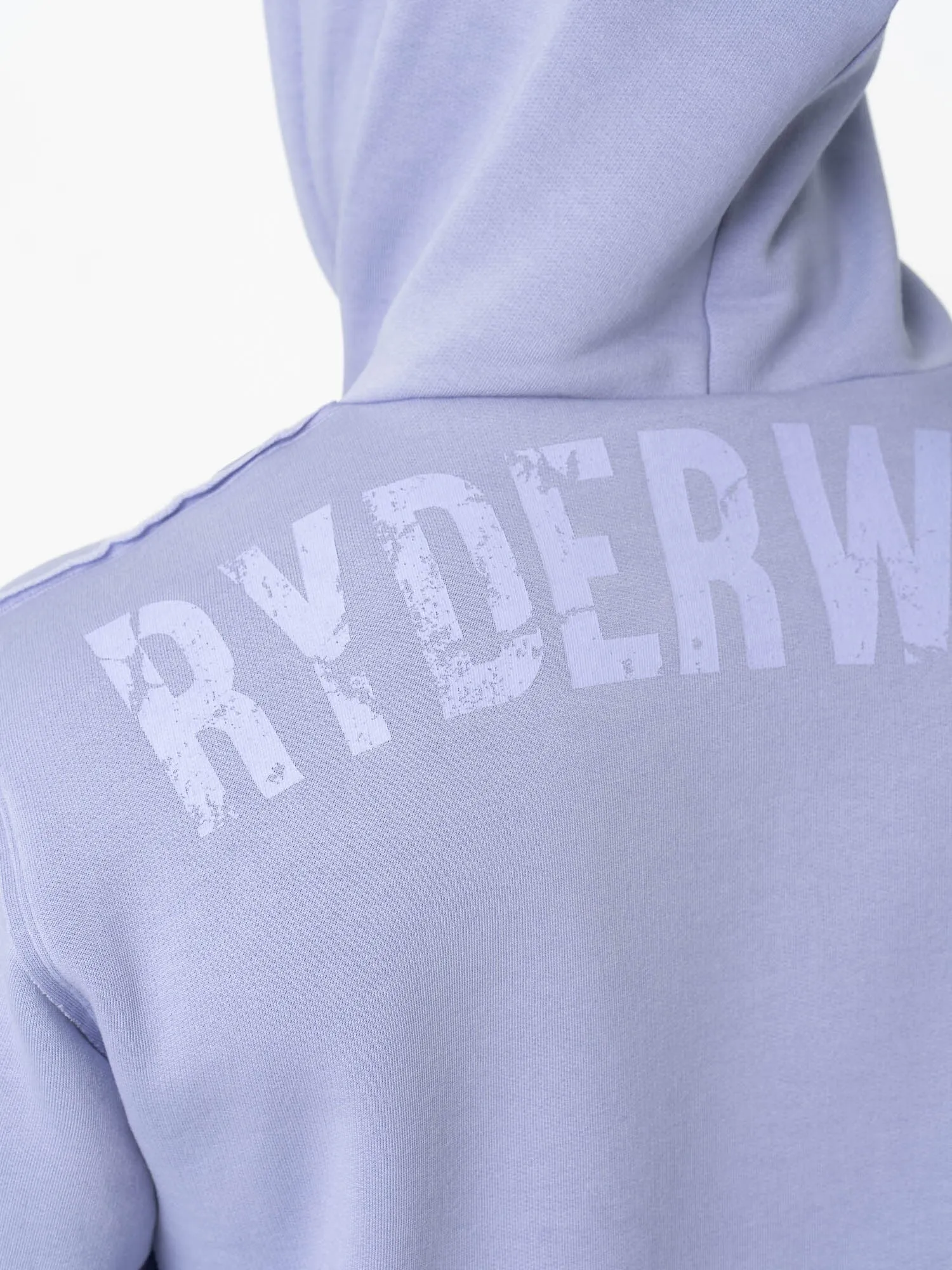 Tassel accents Premium Quality Force Hoodie - Lilac Blue