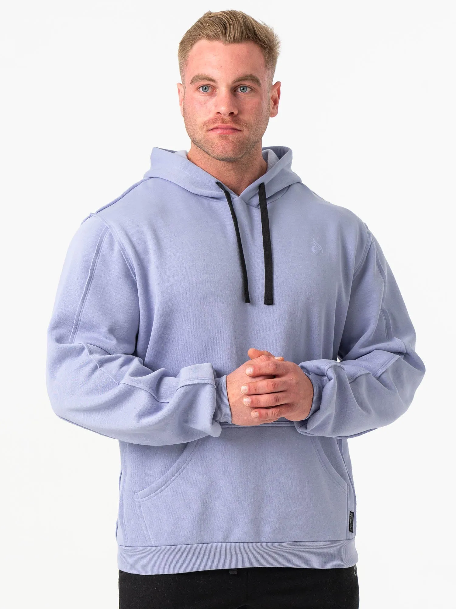 product linen breathability Force Hoodie - Lilac Blue
