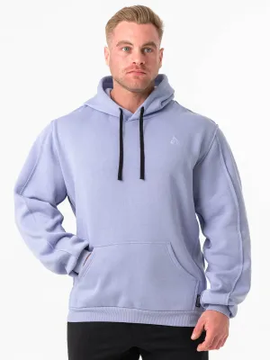 Sporty Jacket good for weekends Force Hoodie - Lilac Blue