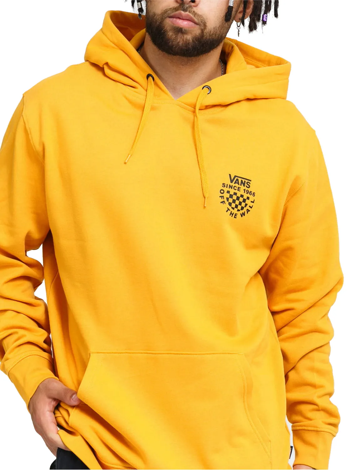 Vans Felpa Mn Have A Good VN0A5KE9LSV Po golden glow Street Style Hoodie Style