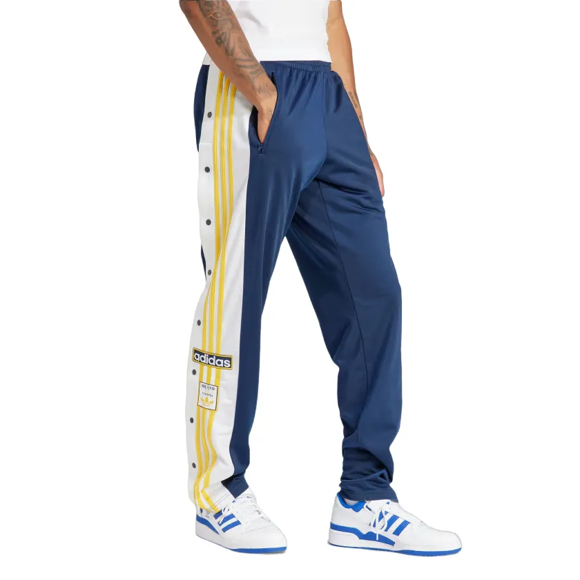 Athletic Comfort Adidas Originals Pantalone sportivo da uomo Adibreak blu giallo oro bianco