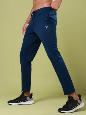 Men Solid Slim Fit Trackpants with ELASTO PLUS Stylish Fit Versatile Footwear