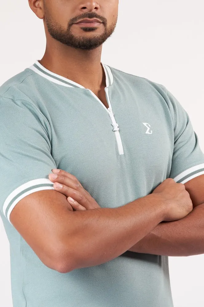 Blue Surf Z Polo T-shirt Elegant Dress Spirit Core