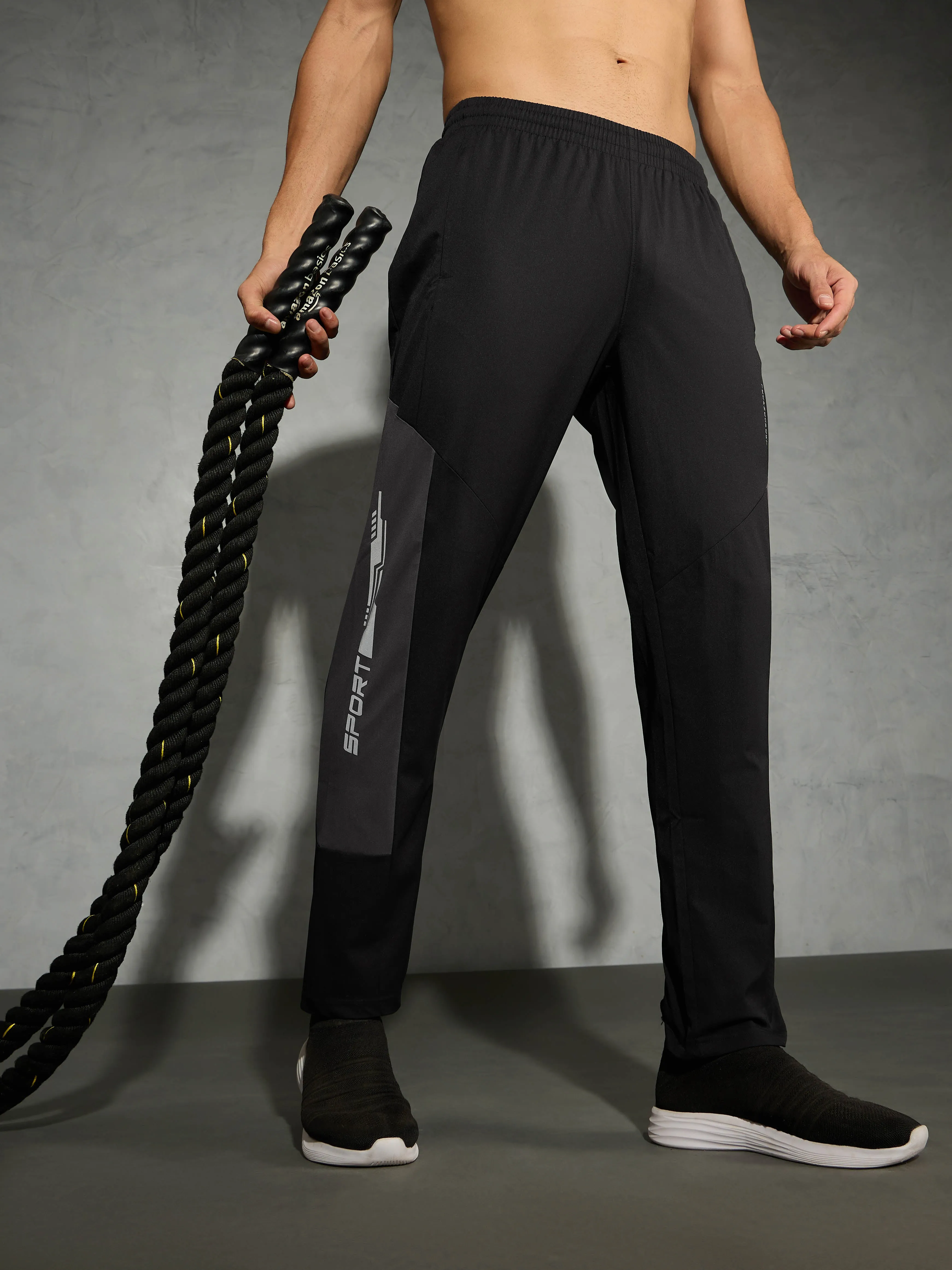 Men Colorblock Slim Fit Trackpants with TS FLEXI Non BindingLegBands