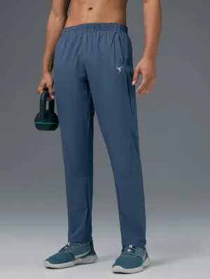 Stretchable Waistband Men Solid Slim Fit Sports Trackpants with TS LYTRA