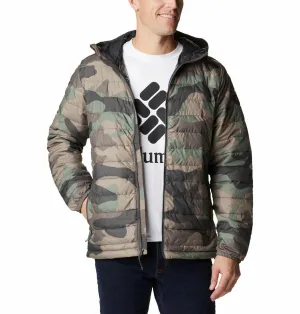 runner Compact Packable Design Columbia Men Green Powder Lite Hooded Jacket
