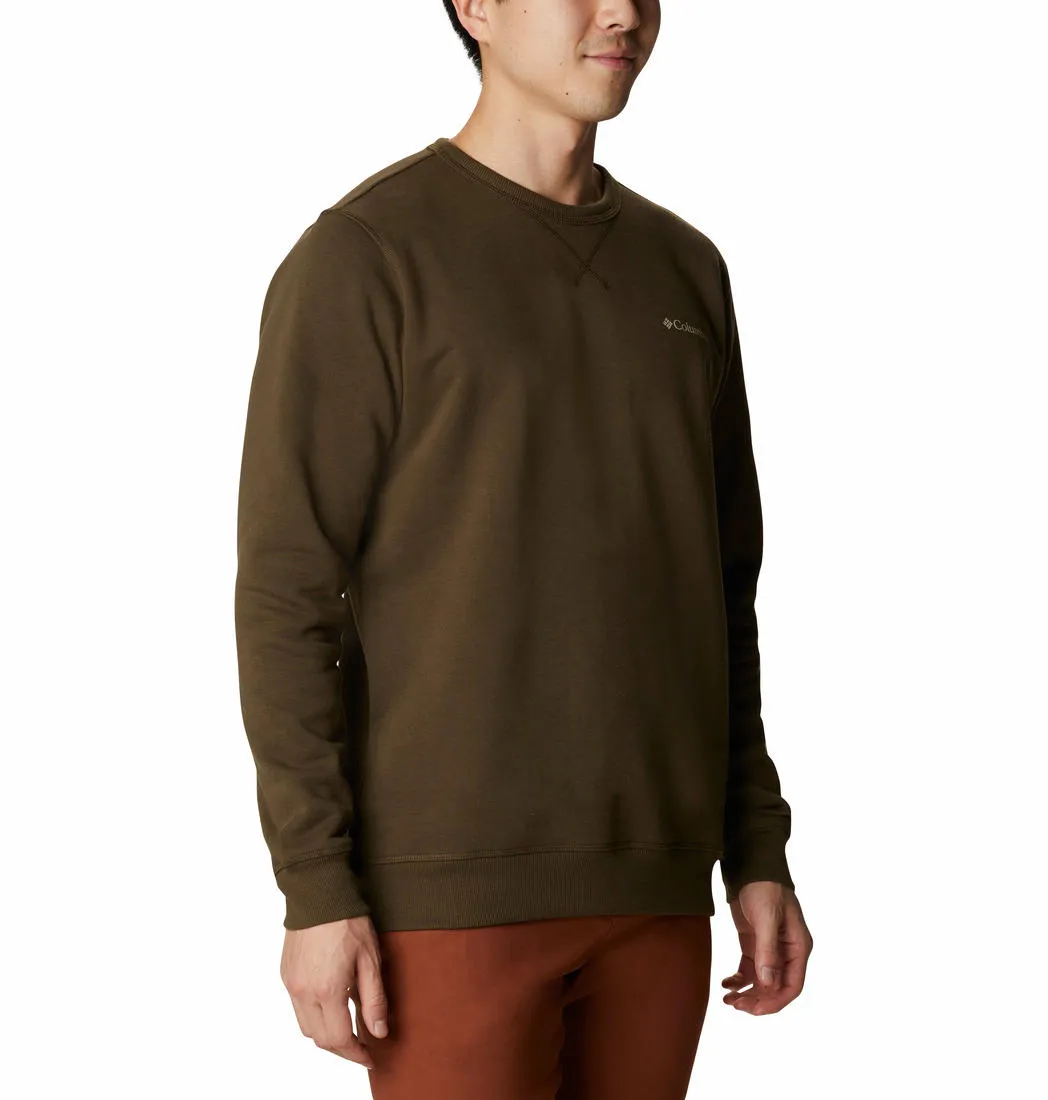 Warm Base Columbia Men Olive M Columbia Logo Fleece Crew (Sun Protection)