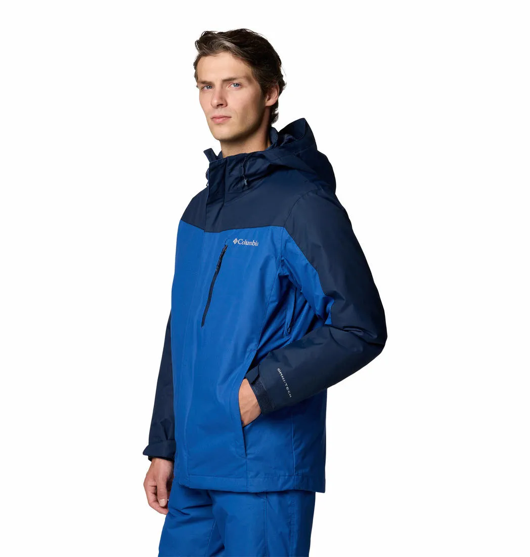Columbia Men Blue Whirlibird V Interchange Jacket Urban