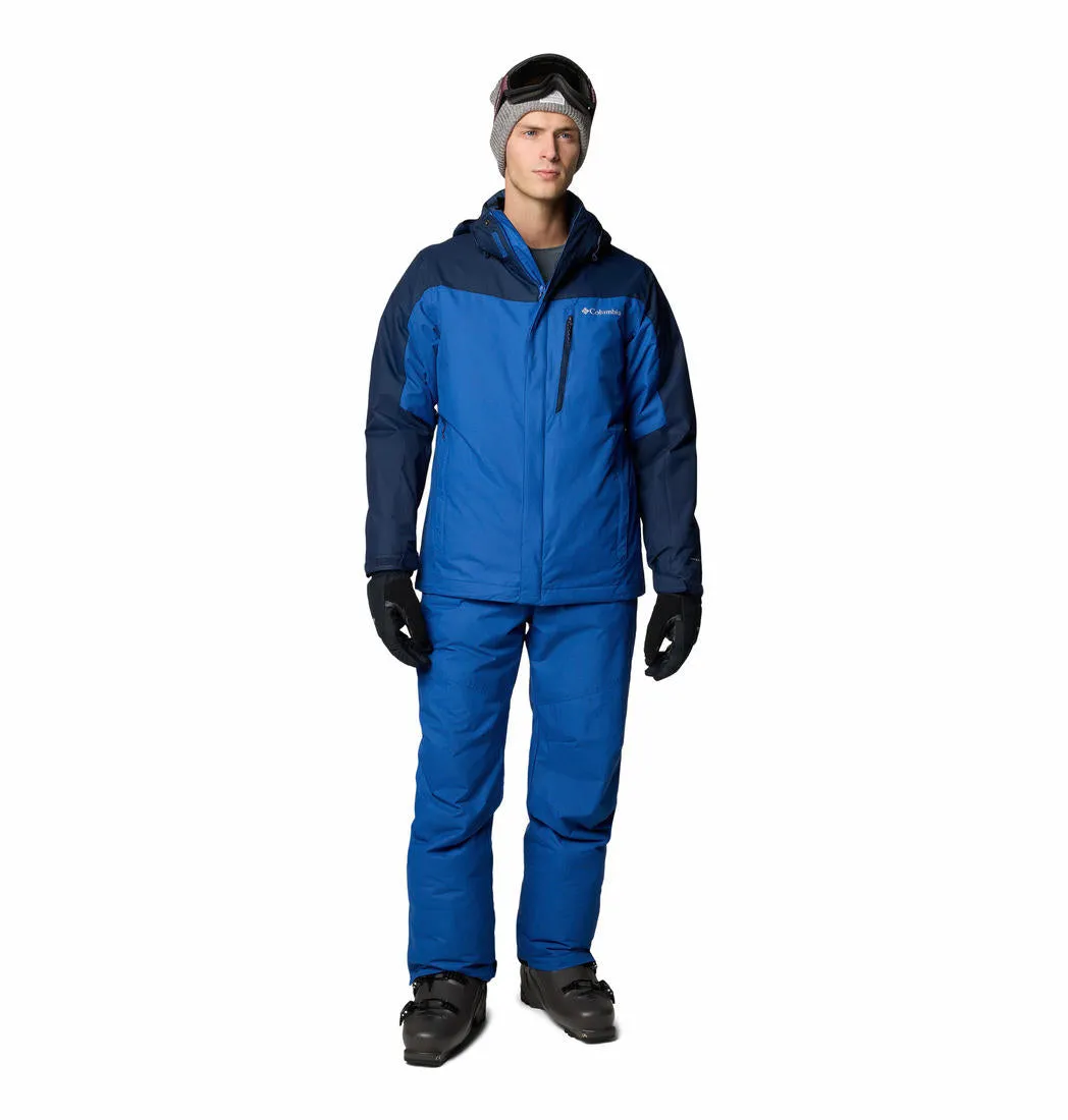 Columbia Men Blue Whirlibird V Interchange Jacket NonBulkyFit