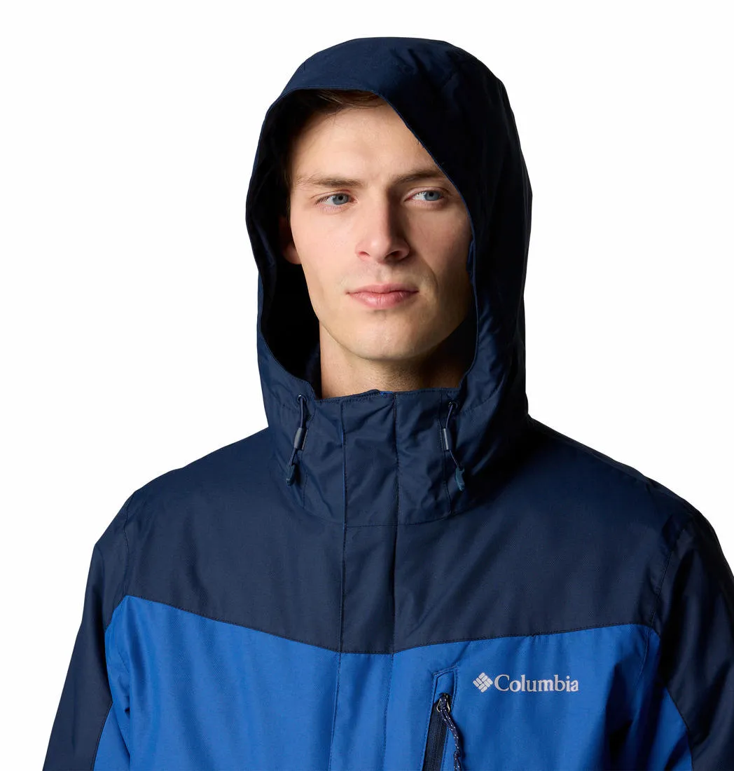 Columbia Men Blue Whirlibird V Interchange Jacket suitable for e commerce