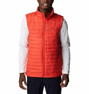 well received Columbia Men Orange Silver Falls Vest