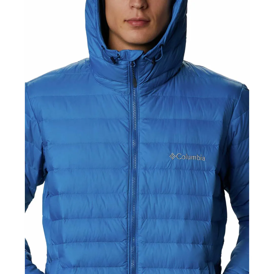 Layer Focused Columbia Men Blue Sister Brook Hooded Down Jacket