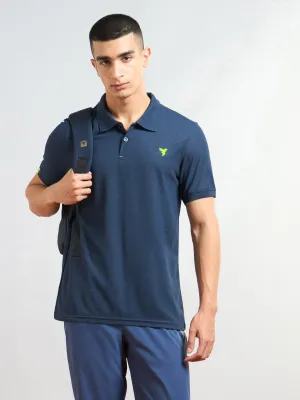 Men Solid Slim Fit Polo T-shirt with MATPIQ All Season Wear Comfortable Layering