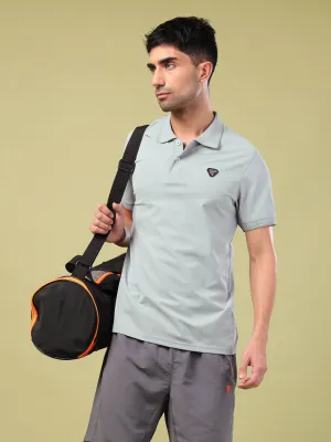 Sport Flex Casual Friday Men Solid Slim Fit Polo T-shirt with ELASTO PLUS