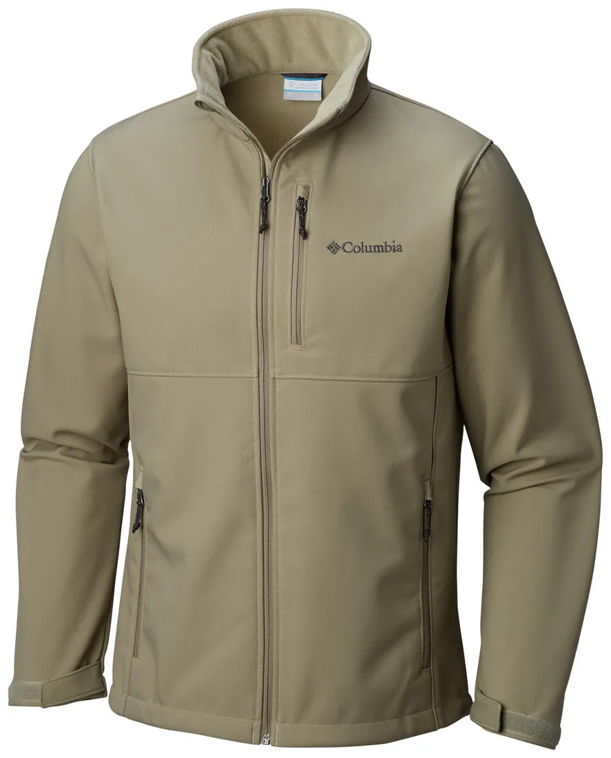 Columbia Men Beige Ascender Softshell Jacket Gore-Tex