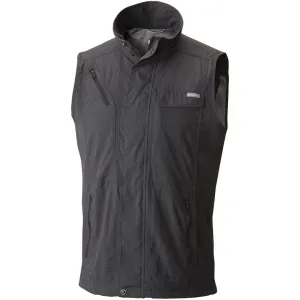 Columbia Men Grey Silver Ridge Vest (Sun Protection) Fashionable