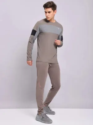 Timeless Fit Men Solid Slim Fit Trackpants with TECHNO DRY