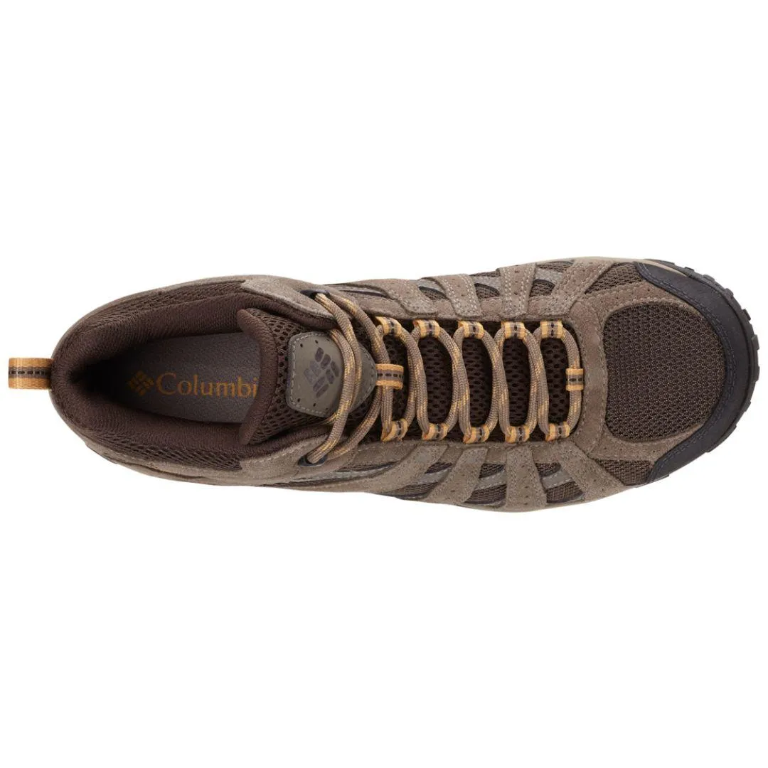 Durable Traction Easy Walk Columbia Men Brown REDMOND MID WATERPROOF