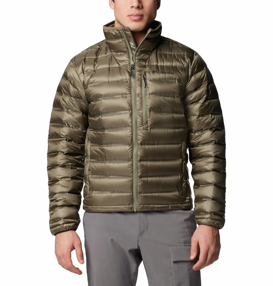 Columbia Men Green Pebble Peak II Down Jacket City Streets