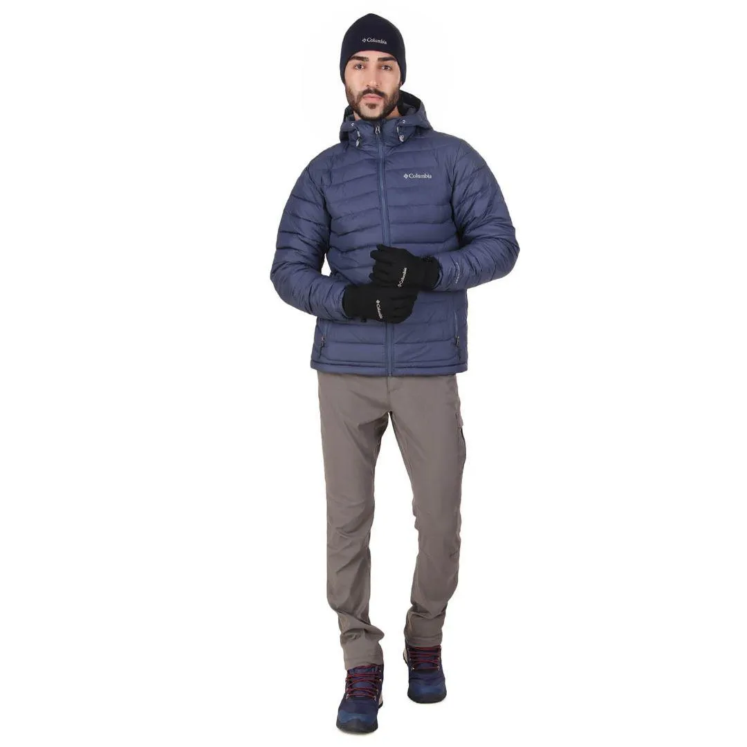 Dual Layer Fabric Category Columbia Men Blue Powder Lite Hooded Jacket