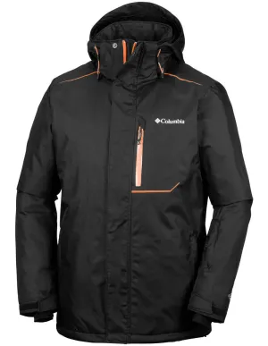 mountain vacation Winter Outer Layer Columbia Men Black Ride On Jacket
