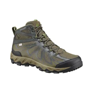 Lightweight Fit Secure Walking Boots Columbia Men Green PEAKFREAK XCRSN II XCEL MID OUTDRY