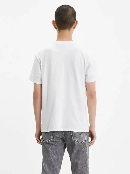 Levi's T-shirt Standard Housemark 177830140 white oversized but not shapeless