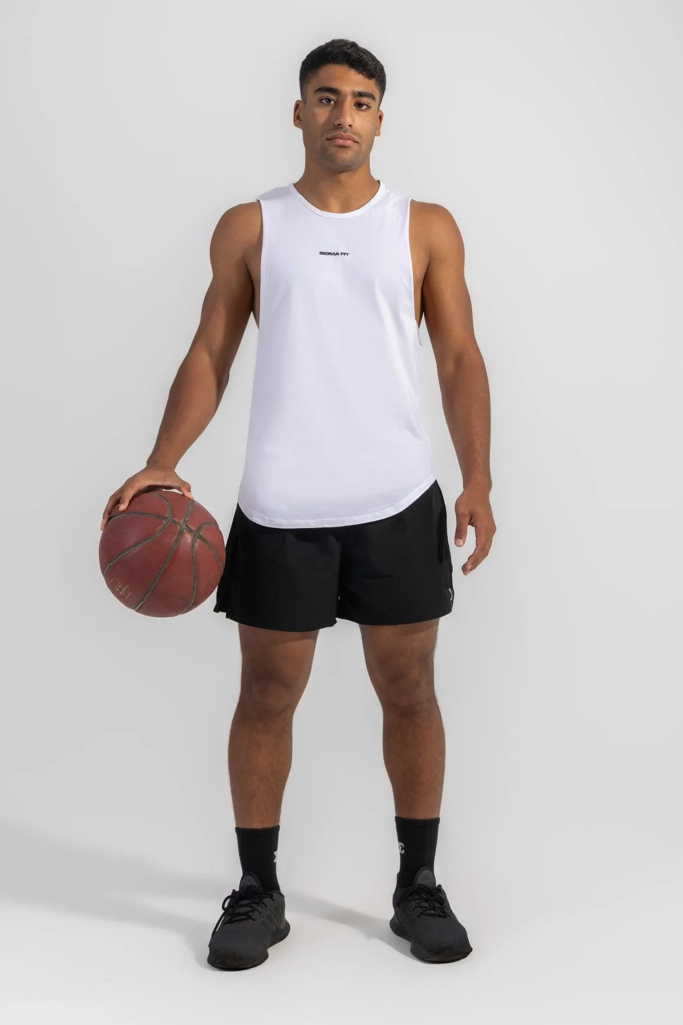 Zen Ease Tank Top White
