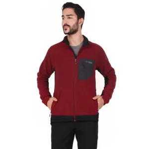 Transitional Wear Columbia Men Red Titan Pass 2.0 II Fleece