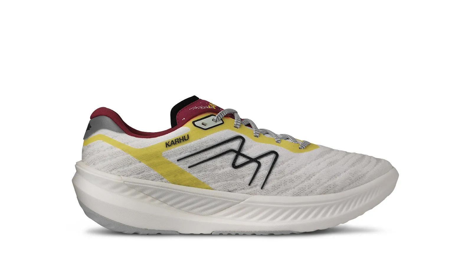 MEN'S FUSION 4.0 - BRILLIANT WHITE / ANEMONE Natural Gait Technology