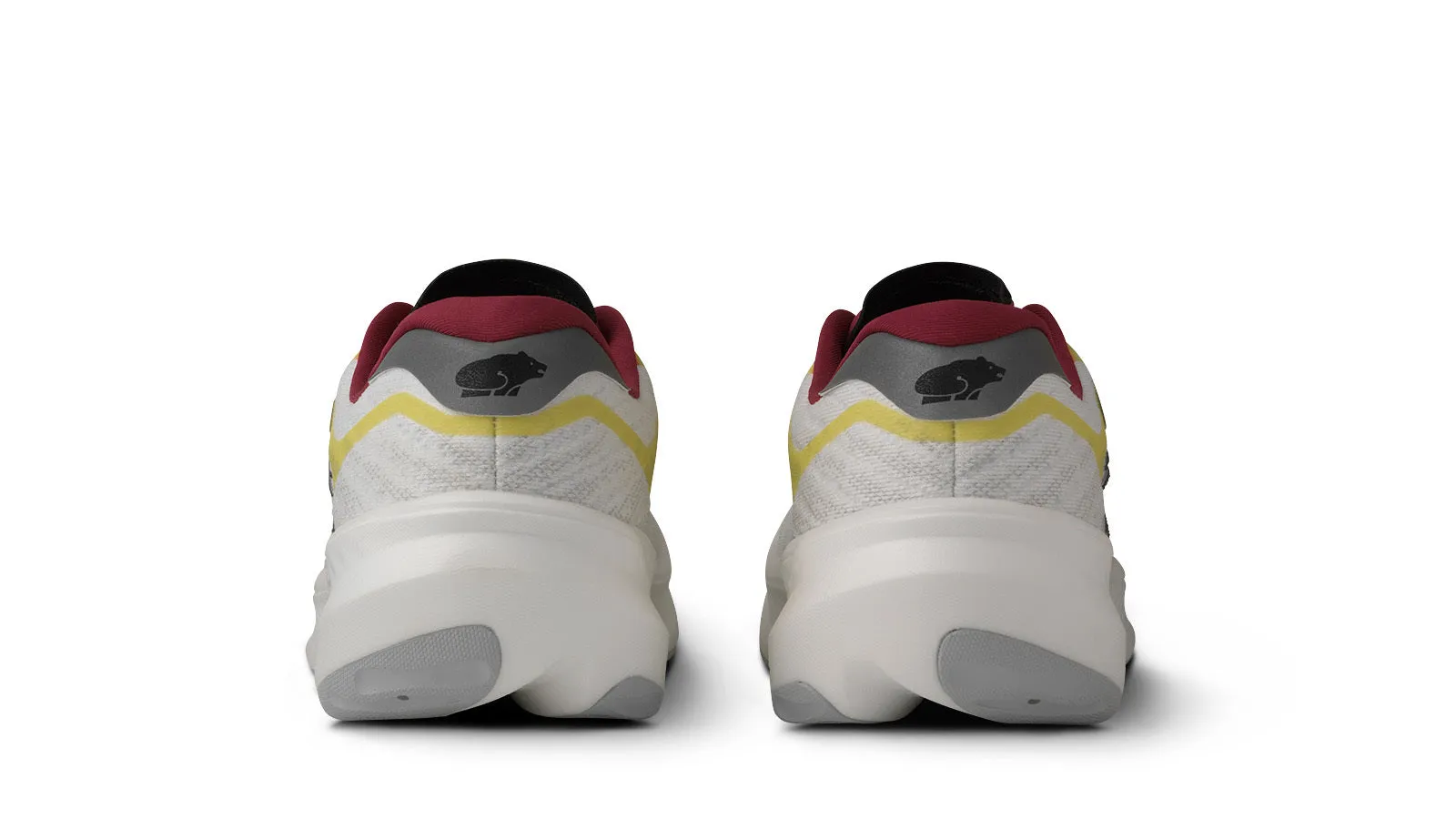 MEN'S FUSION 4.0 - BRILLIANT WHITE / ANEMONE Comfort Midsole