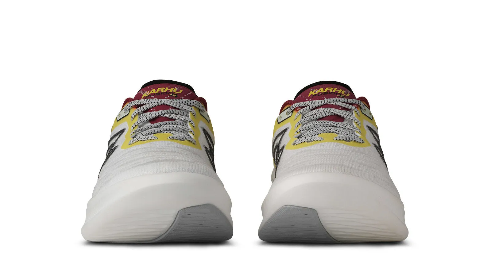 MEN'S FUSION 4.0 - BRILLIANT WHITE / ANEMONE wide - fit comfort