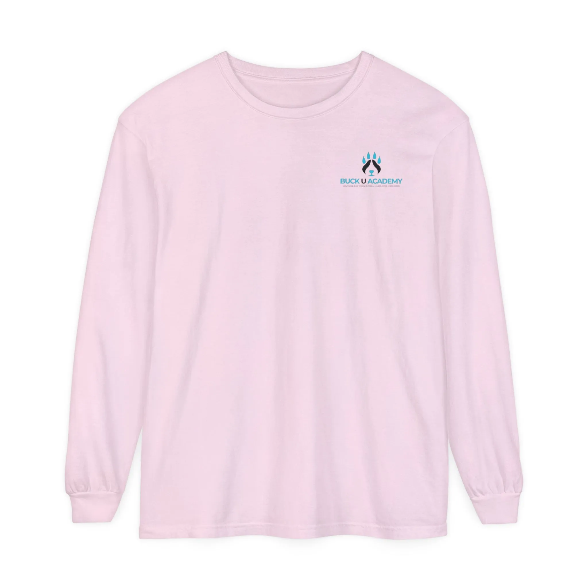 Warm Hoodie Unisex Garment-dyed Long Sleeve T-Shirt
