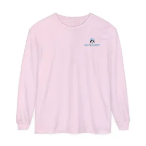 Warm Hoodie Unisex Garment-dyed Long Sleeve T-Shirt