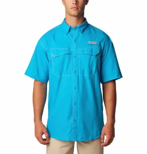 Columbia Men Blue Low Drag Offshore SS Shirt (Sun Protection) Recycle Glow Fashion Accessory