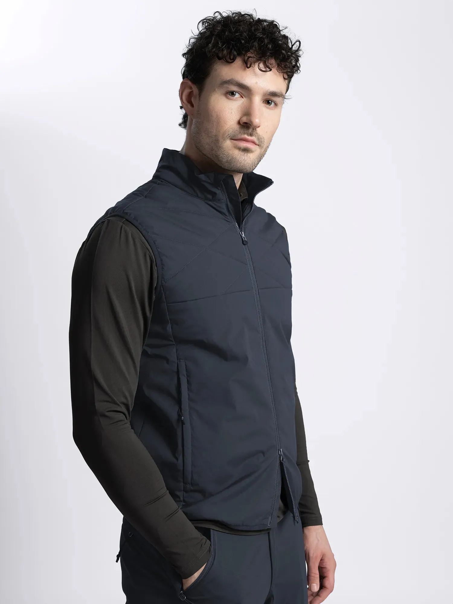 M CREEK WIND VEST Navy Small safeguard