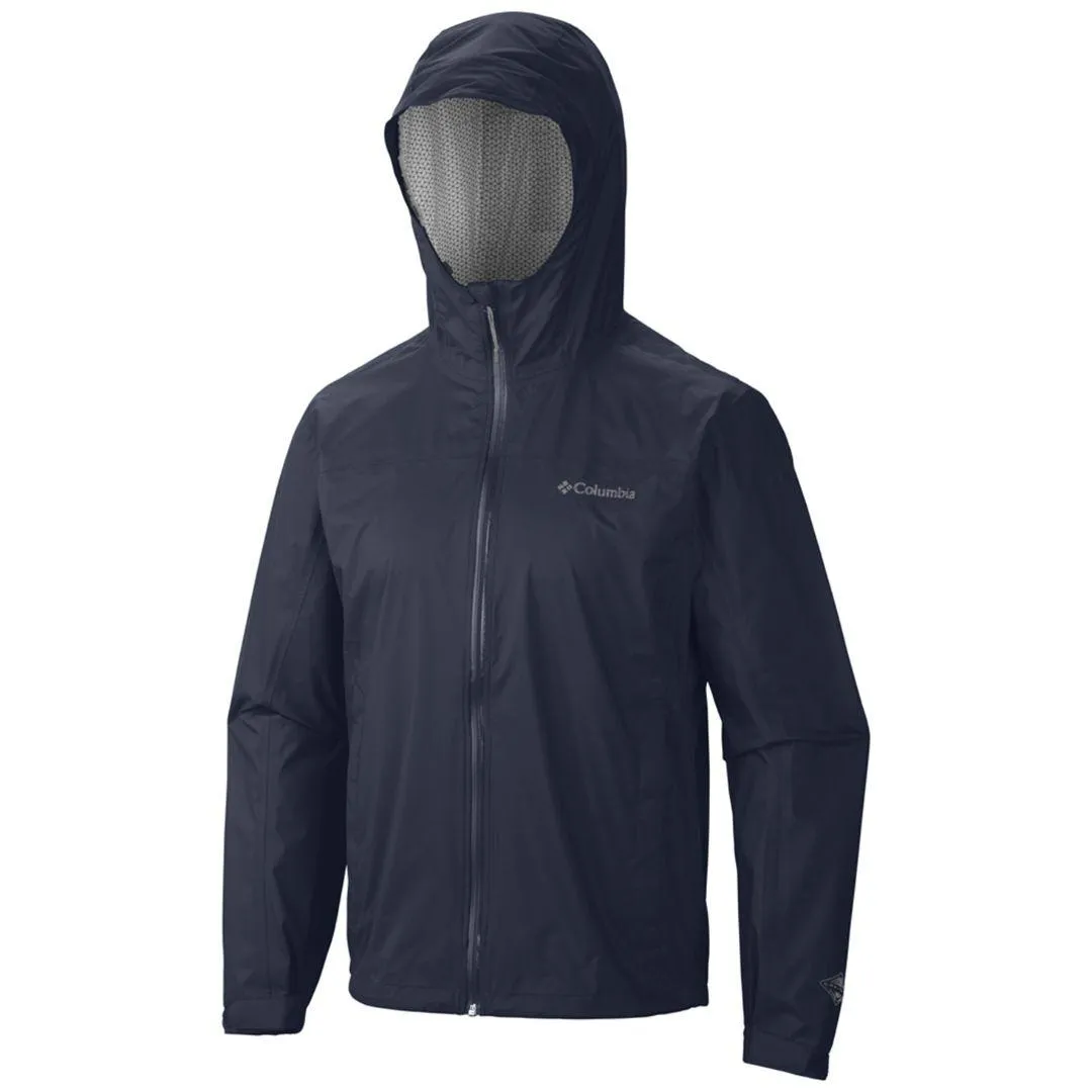 Headband Columbia Men Blue EvaPOURation Jacket Waterproof