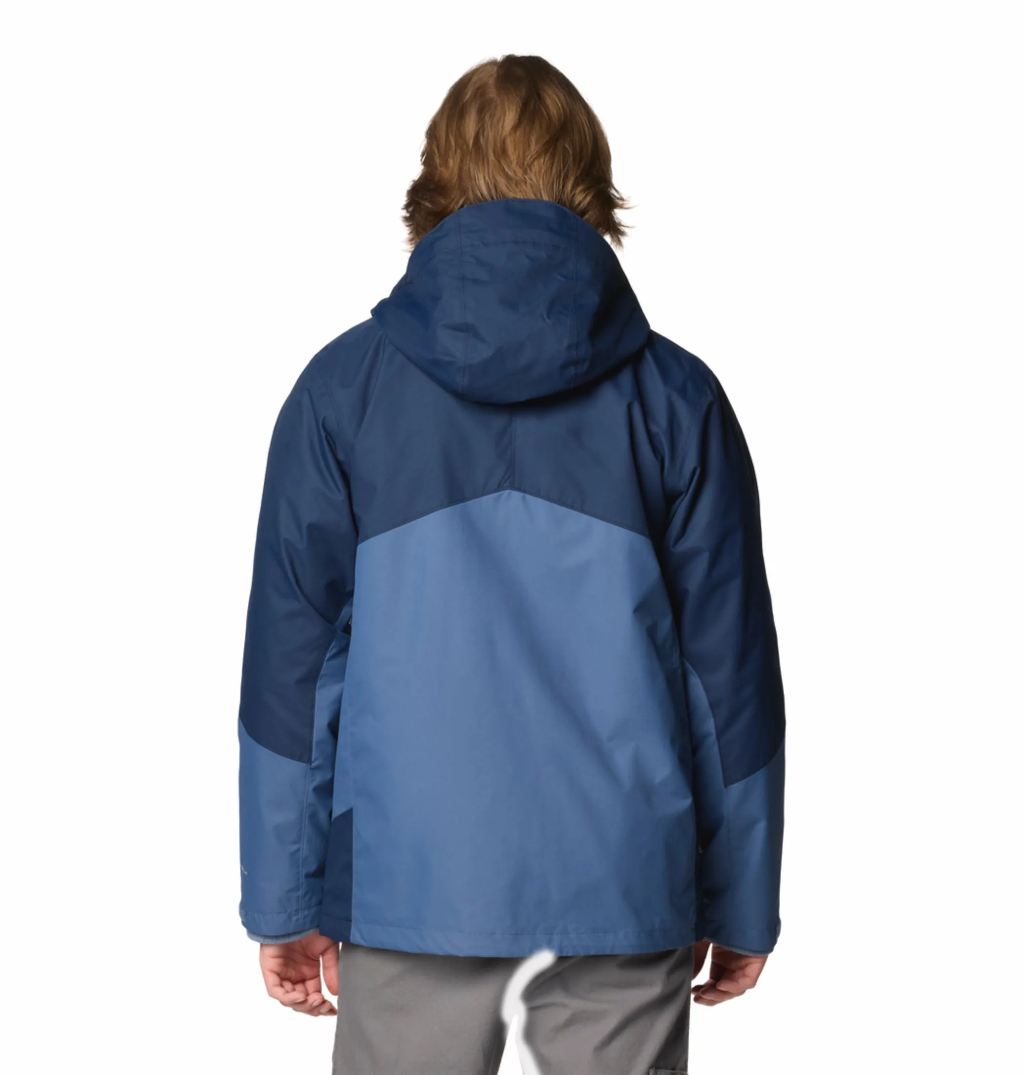 Bracelet Columbia Men Navy Blue OmniHeat Reflective Bugaboo III Fleece Interchangeable Jacket