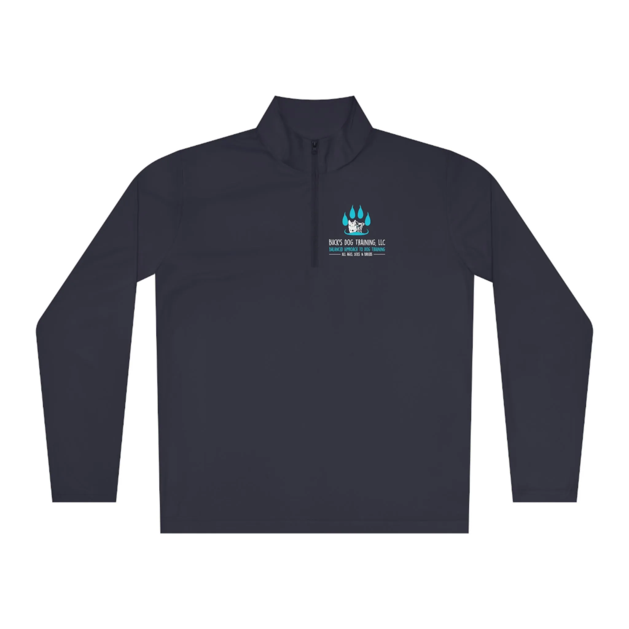 Modern Design Unisex Quarter-Zip Pullover