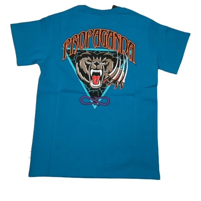 Lightweight Style Propaganda T-shirt Grizzly 117 59 turchese