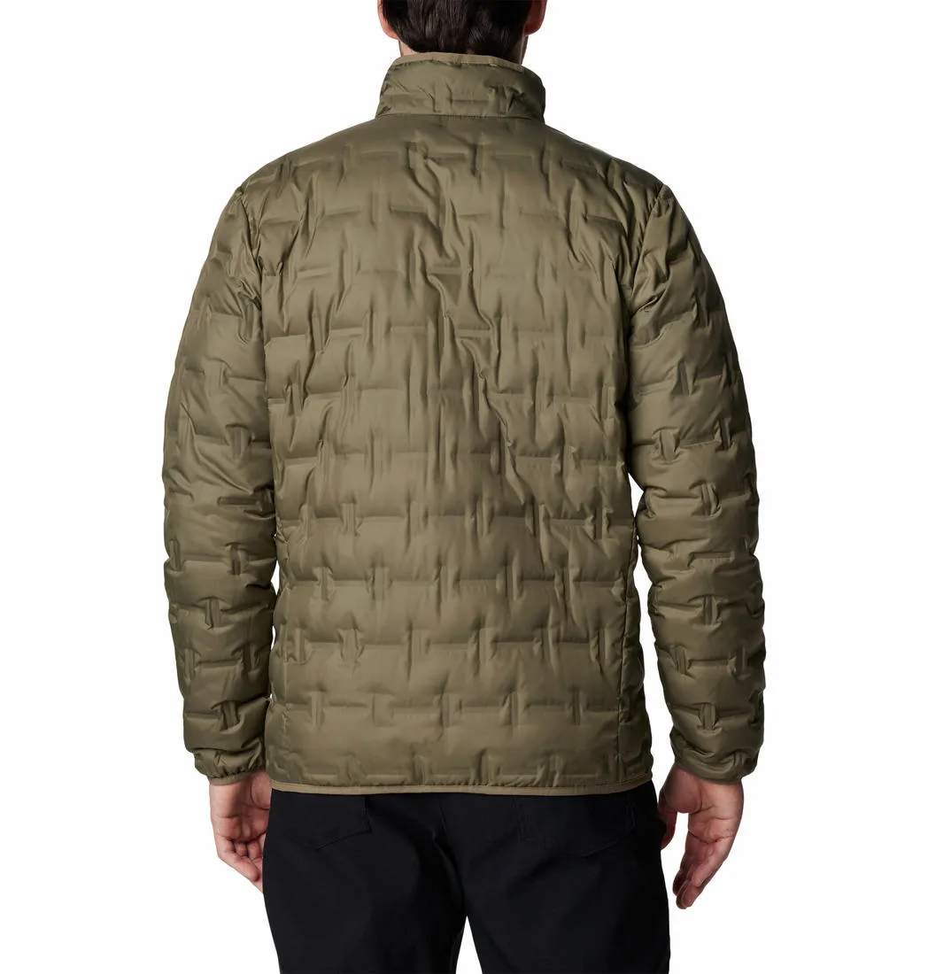 design Animal Print Columbia Men Green Delta Ridge II Down Jacket