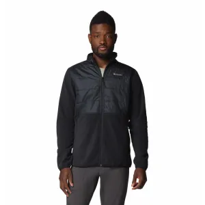 Style Boost Minimal Design Columbia Men Black Basin Butte Full Zip Fleece II