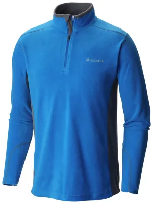 Winter Commute Columbia Men Navy Blue Klamath Range II Half Zip (Sun Protection)