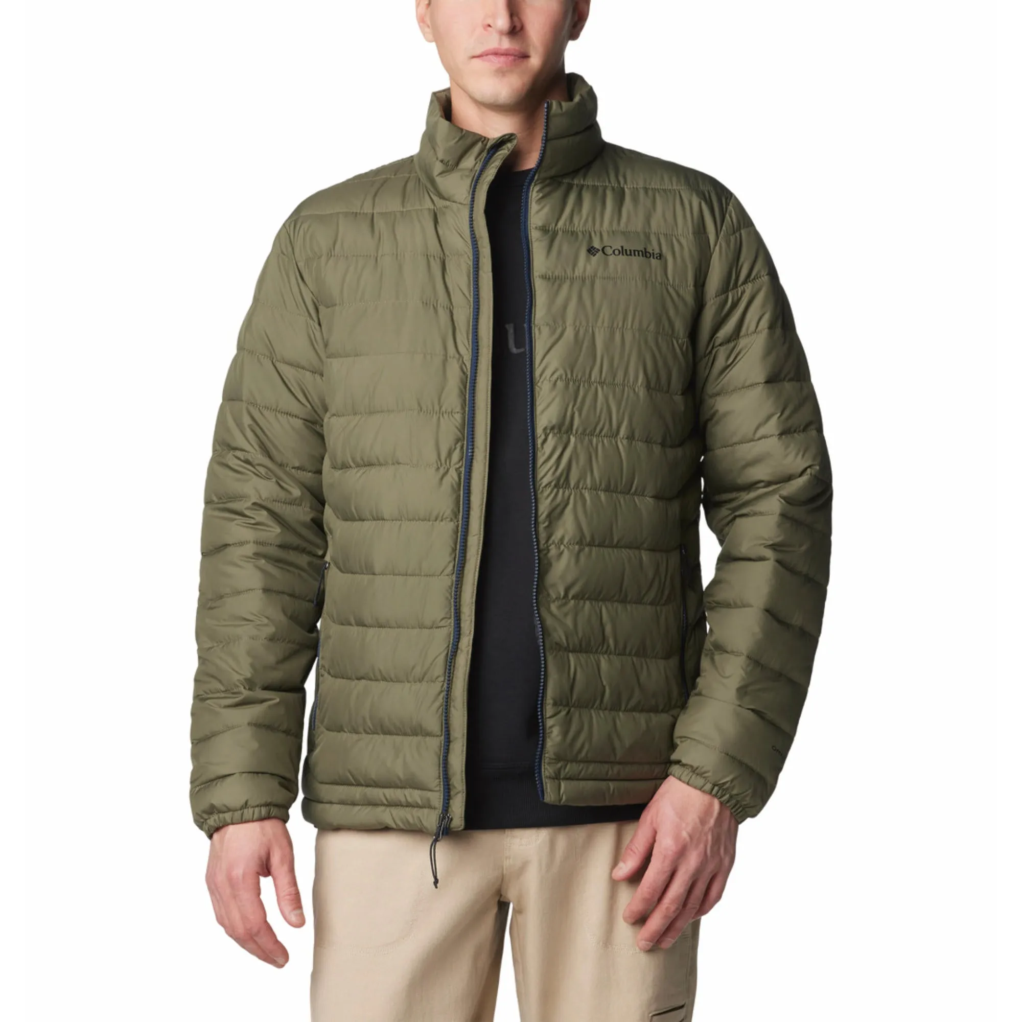 Restore Skiing Columbia Men Green Powder Lite II Jacket