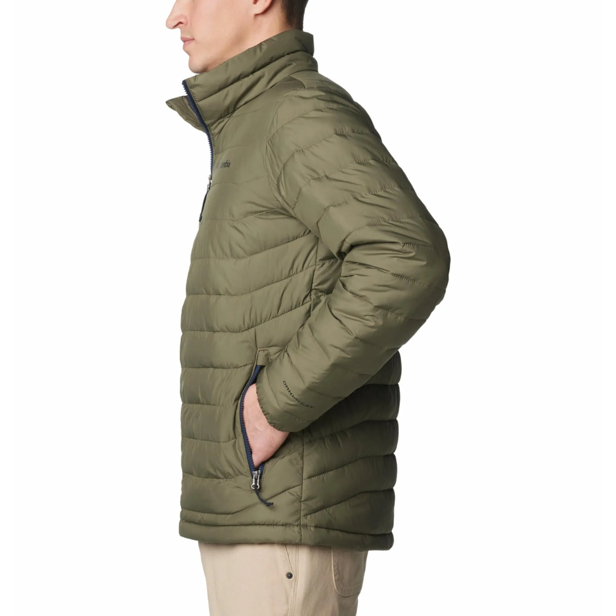 quick dry Columbia Men Green Powder Lite II Jacket