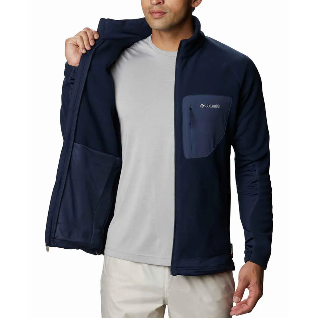 Trail Travel Columbia Men Blue M Polar Powder Full Zip