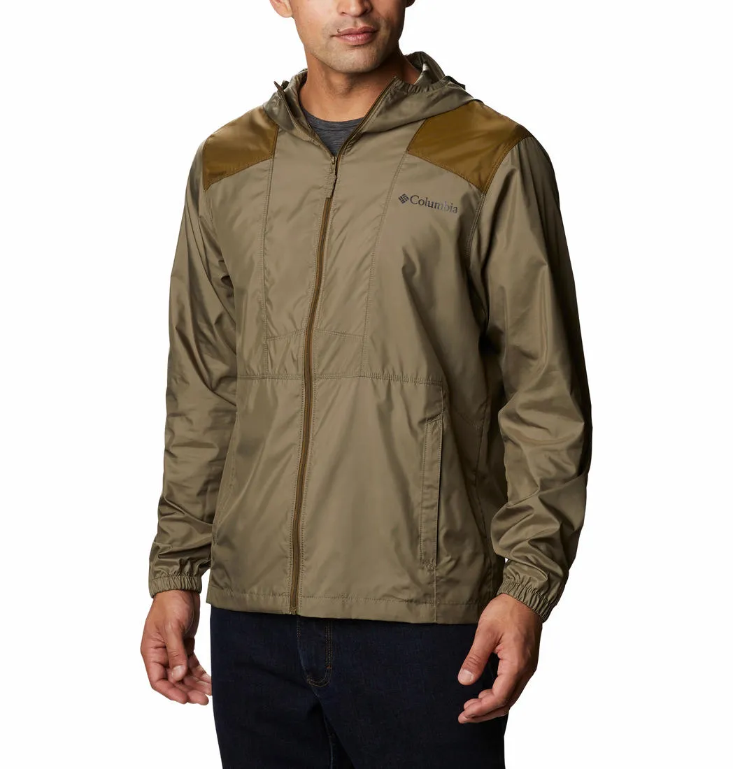 suitable for religious ceremonies Sporty Shield Columbia Men Green Flashback Windbreaker